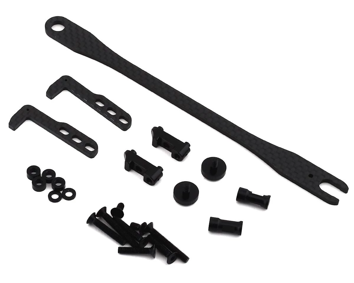 Yokomo BD10 LCG Graphite Battery Holder Set 1 Yokomo BD10 LCG Graphite Battery Holder Set