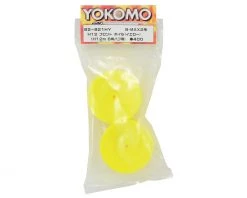 Yokomo 12mm Hex 2WD Front Buggy Wheels (Yellow) (2) (YZ-2/B-MAX2) -Yokomo Store yokb2 821hy 2