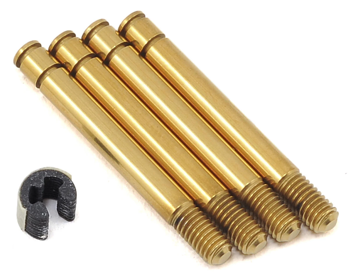 Yokomo Titanium Carbide Coated Shock Shaft (4) (SLF Standard) 1 Yokomo Titanium Carbide Coated Shock Shaft (4) (SLF Standard)