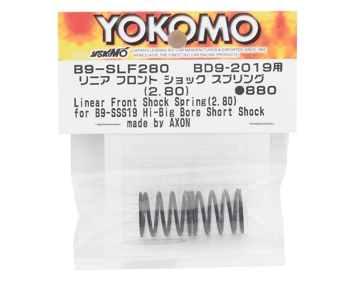 Yokomo Front Linear Shock Spring (2.80) 2 Yokomo Front Linear Shock Spring (2.80) - Image 2