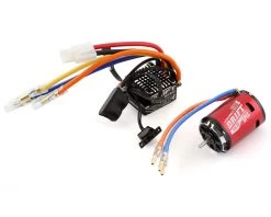 Yokomo BL-RS4 Drift Spec Sensored Brushless ESC/Zero S Drift Spec Motor Combo (13.5T) (Red)