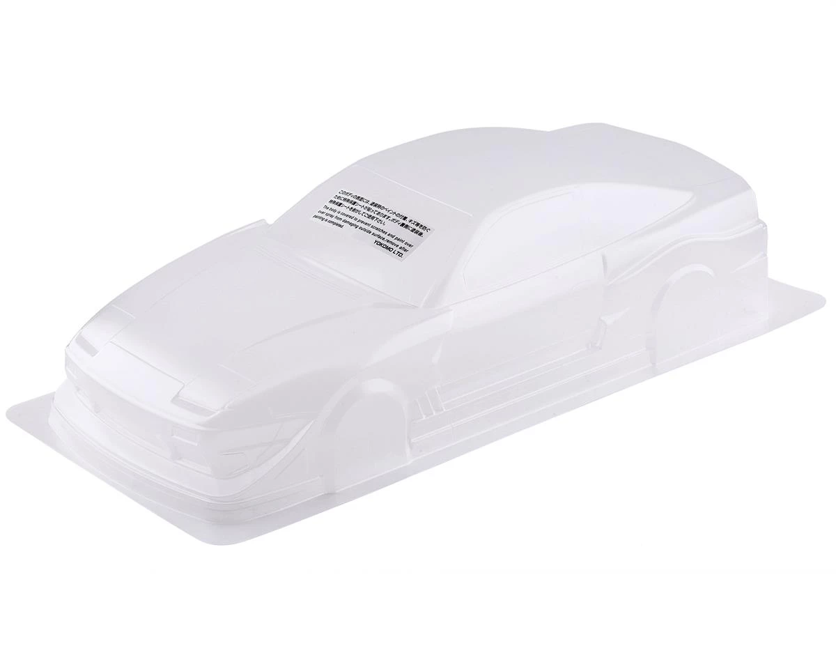 Yokomo Team TOYO Tires Drift GP Sports 180SX 1/10 Drift Body Set (Clear) 1 Yokomo Team TOYO Tires Drift GP Sports 180SX 1/10 Drift Body Set (Clear)