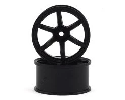 Yokomo 12mm Hex Racing Performer Drift Wheels (Black) (2) (8mm Offset)