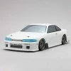Yokomo 1093SPEED S14 Silvia Drift Body Set (Clear)