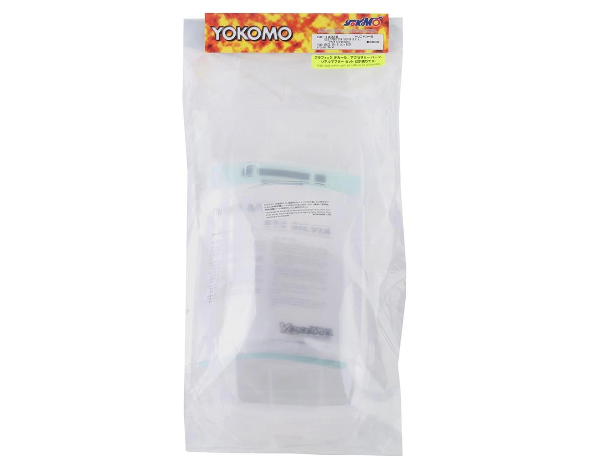 Yokomo 1093SPEED S14 Silvia Drift Body Set (Clear) 3 Yokomo 1093SPEED S14 Silvia Drift Body Set (Clear) - Image 3
