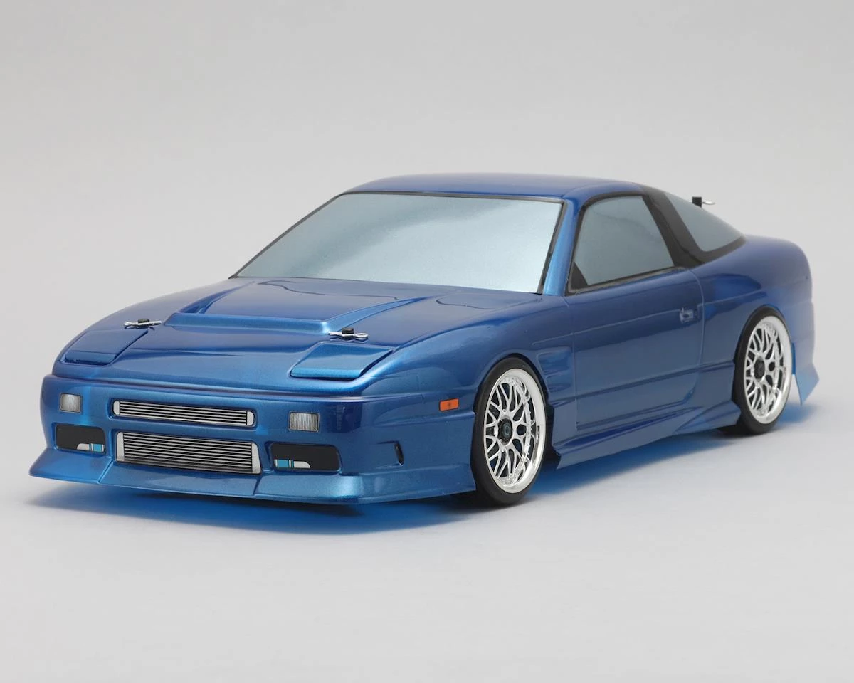 Yokomo Nissan 180SX Street Version Drift Body Set (Clear) 3 Yokomo Nissan 180SX Street Version Drift Body Set (Clear) - Image 3