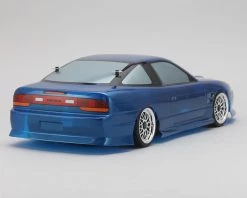 Yokomo Nissan 180SX Street Version Drift Body Set (Clear) 7 Yokomo Nissan 180SX Street Version Drift Body Set (Clear) -Yokomo Store yoksd 180bs 3