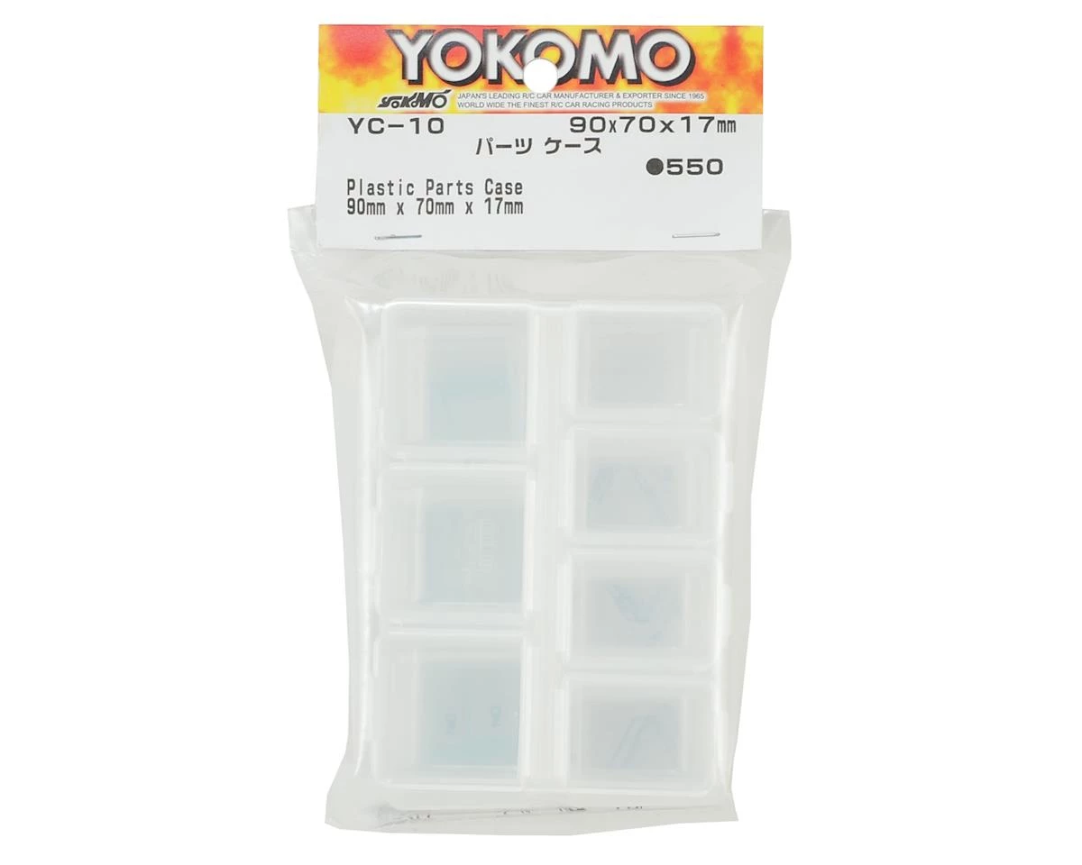 Yokomo Plastic Parts & Screws Case (3) (90x70x17mm) 2 Yokomo Plastic Parts & Screws Case (3) (90x70x17mm) - Image 2