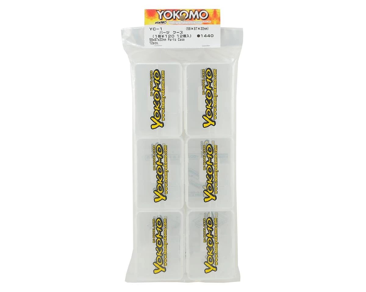 Yokomo Plastic Parts & Screws Carrying Case (12) (59x87x22mm) 2 Yokomo Plastic Parts & Screws Carrying Case (12) (59x87x22mm) - Image 2