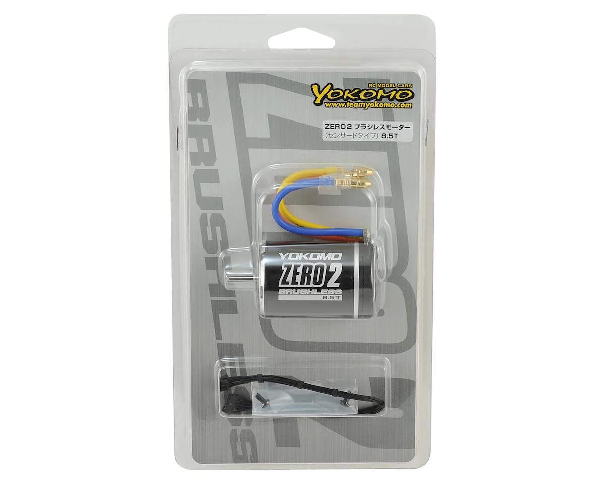 Yokomo ZERO 2 Sensored Brushless Motor (8.5T) 4 Yokomo ZERO 2 Sensored Brushless Motor (8.5T) - Image 4