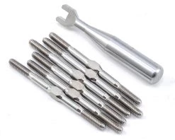 Yokomo Titanium YZ-2 "Dirt" Turnbuckle Set (6)