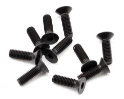 Yokomo 3x10mm Flat Head Screw (10)