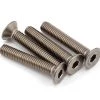 Yokomo 3x18mm Titanium Flat Head Screw (4)