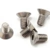 Yokomo 3x6mm Titanium Flat Head Screw (5)